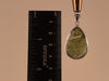 MOLDAVITE Pendant - Sterling Silver, Teardrop, Raw and Polished High Grade - Moldavite Necklace Pendant, Pure Moldavite Jewelry, 46071-Throwin Stones