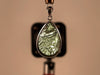 MOLDAVITE Pendant - Sterling Silver, Teardrop, Raw and Polished High Grade - Moldavite Necklace Pendant, Pure Moldavite Jewelry, 46071-Throwin Stones