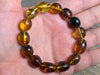 Mexican AMBER Crystal Bracelet - Beaded Bracelet, Handmade Jewelry, Healing Crystals and Stones, 48227-Throwin Stones