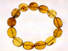 Mexican AMBER Crystal Bracelet - Beaded Bracelet, Handmade Jewelry, Healing Crystals and Stones, 48230-Throwin Stones