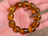 Mexican AMBER Crystal Bracelet - Beaded Bracelet, Handmade Jewelry, Healing Crystals and Stones, 48231-Throwin Stones