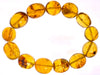 Mexican AMBER Crystal Bracelet - Beaded Bracelet, Handmade Jewelry, Healing Crystals and Stones, 48255-Throwin Stones