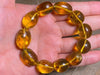 Mexican AMBER Crystal Bracelet - Beaded Bracelet, Handmade Jewelry, Healing Crystals and Stones, 48265-Throwin Stones