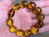 Mexican AMBER Crystal Bracelet - Beaded Bracelet, Handmade Jewelry, Healing Crystals and Stones, 48281-Throwin Stones