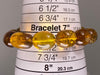 Mexican AMBER Crystal Bracelet - Beaded Bracelet, Handmade Jewelry, Healing Crystals and Stones, 48283-Throwin Stones
