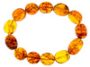 Mexican AMBER Crystal Bracelet - Beaded Bracelet, Handmade Jewelry, Healing Crystals and Stones, 48283-Throwin Stones