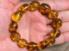 Mexican AMBER Crystal Bracelet - Beaded Bracelet, Handmade Jewelry, Healing Crystals and Stones, 48287-Throwin Stones