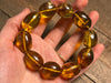 Mexican AMBER Crystal Bracelet - Beaded Bracelet, Handmade Jewelry, Healing Crystals and Stones, 48390-Throwin Stones