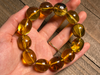 Mexican AMBER Crystal Bracelet - Beaded Bracelet, Handmade Jewelry, Healing Crystals and Stones, 48449-Throwin Stones