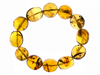 Mexican AMBER Crystal Bracelet - Beaded Bracelet, Handmade Jewelry, Healing Crystals and Stones, 48449-Throwin Stones