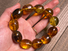 Mexican AMBER Crystal Bracelet - Beaded Bracelet, Handmade Jewelry, Healing Crystals and Stones, 48457-Throwin Stones