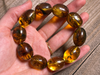 Mexican AMBER Crystal Bracelet - Beaded Bracelet, Handmade Jewelry, Healing Crystals and Stones, 48477-Throwin Stones