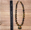 Mexican AMBER Crystal Necklace - Beaded Necklace, Handmade Jewelry, Healing Crystals and Stones, 48562-Throwin Stones