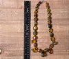 Mexican AMBER Crystal Necklace - Beaded Necklace, Handmade Jewelry, Healing Crystals and Stones, 48565-Throwin Stones