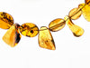 Mexican AMBER Crystal Necklace - Beaded Necklace, Handmade Jewelry, Healing Crystals and Stones, 48570-Throwin Stones