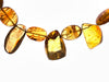 Mexican AMBER Crystal Necklace - Beaded Necklace, Handmade Jewelry, Healing Crystals and Stones, 48571-Throwin Stones