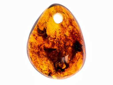 Mexican AMBER Crystal Pendant - Pendant Necklace, Handmade Jewelry, Healing Crystals and Stones, 48482-Throwin Stones