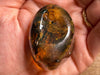 Mexican AMBER Crystal Pendant - Pendant Necklace, Handmade Jewelry, Healing Crystals and Stones, 48522-Throwin Stones
