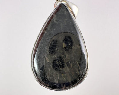 NUUMMITE Crystal Pendant - Sterling Silver, Teardrop Cabochon - Fine Jewelry, Healing Crystals and Stones, 54108-Throwin Stones