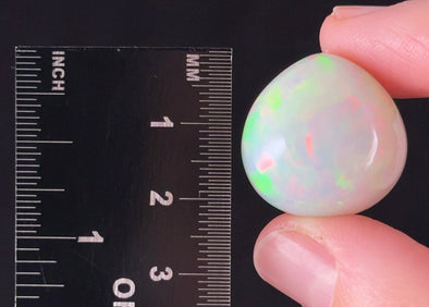 OPAL Cabochon - Round - Welo Opal, Jewelry Making, 54318-Throwin Stones