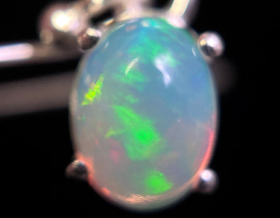 OPAL Earrings - Sterling Silver, Opal Earrings Dangle, Birthstone Jewelry, Welo Opal, 49139-Throwin Stones