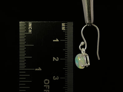OPAL Earrings - Sterling Silver, Opal Earrings Dangle, Birthstone Jewelry, Welo Opal, 49139-Throwin Stones