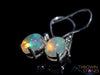 OPAL Earrings - Sterling Silver, Opal Earrings Dangle, Birthstone Jewelry, Welo Opal, E1923-Throwin Stones