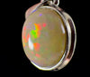 OPAL Pendant - Pinfire, Sterling Silver - Birthstone Jewelry, Opal Cabochon Necklace, Welo Opal, 54376-Throwin Stones