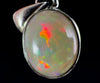 OPAL Pendant - Pinfire, Sterling Silver - Birthstone Jewelry, Opal Cabochon Necklace, Welo Opal, 54376-Throwin Stones