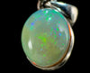 OPAL Pendant - Pinfire, Sterling Silver - Birthstone Jewelry, Opal Cabochon Necklace, Welo Opal, 54382-Throwin Stones