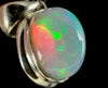 OPAL Pendant - Sterling Silver - Birthstone Jewelry, Opal Cabochon Necklace, Welo Opal, 54385-Throwin Stones