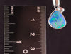 OPAL Pendant - Sterling Silver, Opal Doublet - Birthstone Jewelry, Opal Cabochon Necklace, Australian Opal, 54324-Throwin Stones