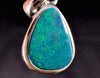 OPAL Pendant - Sterling Silver, Opal Doublet - Birthstone Jewelry, Opal Cabochon Necklace, Australian Opal, 54327-Throwin Stones