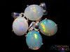 OPAL Pendant - Sterling Silver, Oval - Birthstone Jewelry, Opal Cabochon Necklace, Welo Opal, E1934-Throwin Stones