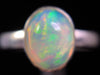 OPAL RING - Sterling Silver, Size 10 - Dainty Opal Ring, Opal Jewelry, Welo Opal, 49245-Throwin Stones