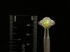 OPAL RING - Sterling Silver, Size 5 - Ethiopian Opal Rings for Women, Bridal Jewelry, Welo Opal, 49239-Throwin Stones