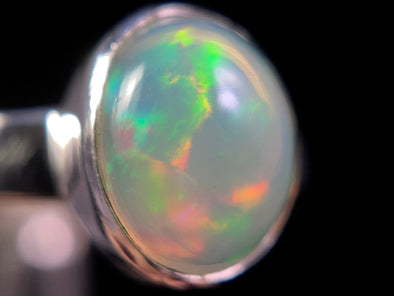 OPAL RING - Sterling Silver, Size 5.5 - Dainty Opal Ring, Opal Jewelry, Welo Opal, 49301-Throwin Stones