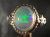 OPAL RING - Sterling Silver, Size 6.5 - Ethiopian Opal Rings for Women, Bridal Jewelry, Welo Opal, 51748-Throwin Stones