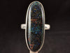 OPAL RING - Sterling Silver, Size 6.75 - Opal Rings for Women, Bridal Jewelry, Andamooka Australian Opal, 54622-Throwin Stones