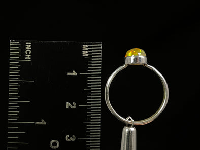 OPAL RING - Sterling Silver, Size 7 - Dainty Opal Ring, Opal Jewelry, Welo Opal, 49285-Throwin Stones