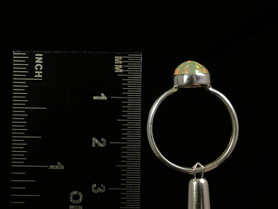 OPAL RING - Sterling Silver, Size 7 - Dainty Opal Ring, Opal Jewelry, Welo Opal, 49291-Throwin Stones