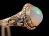 OPAL RING - Sterling Silver, Size 7 - Ethiopian Opal Rings for Women, Bridal Jewelry, Welo Opal, 49204-Throwin Stones