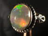 OPAL RING - Sterling Silver, Size 7 - Ethiopian Opal Rings for Women, Bridal Jewelry, Welo Opal, 51753-Throwin Stones