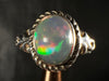 OPAL RING - Sterling Silver, Size 7 - Ethiopian Opal Rings for Women, Bridal Jewelry, Welo Opal, 51755-Throwin Stones