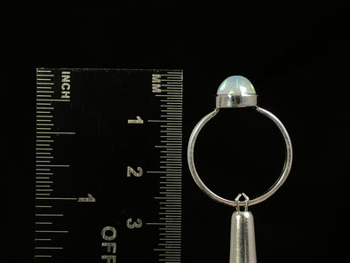 OPAL RING - Sterling Silver, Size 7.5 - Dainty Opal Ring, Opal Jewelry, Welo Opal, 49280-Throwin Stones