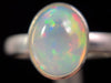 OPAL RING - Sterling Silver, Size 8.5 - Dainty Opal Ring, Opal Jewelry, Welo Opal, 49256-Throwin Stones