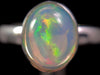 OPAL RING - Sterling Silver, Size 8.5 - Dainty Opal Ring, Opal Jewelry, Welo Opal, 49261-Throwin Stones