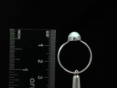 OPAL RING - Sterling Silver, Size 9.5 - Dainty Opal Ring, Opal Jewelry, Welo Opal, 49251-Throwin Stones