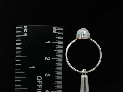 OPAL RING - Sterling Silver, Size 9.5 - Dainty Opal Ring, Opal Jewelry, Welo Opal, 49254-Throwin Stones
