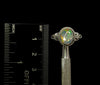 OPAL RING - Sterling Silver, Size 9.5 - Ethiopian Opal Rings for Women, Bridal Jewelry, Welo Opal, 49165-Throwin Stones